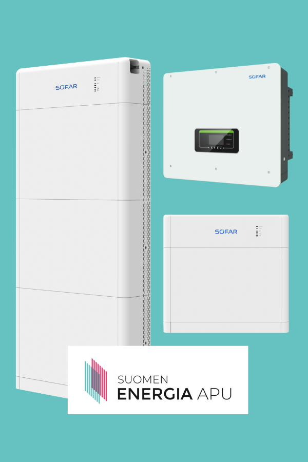 Energia-akku ja Hybridi-invertteri hinta